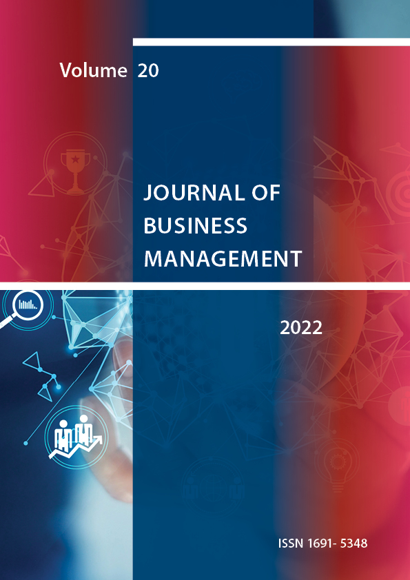 					View Vol. 20 (2022): Journal of Business Management
				