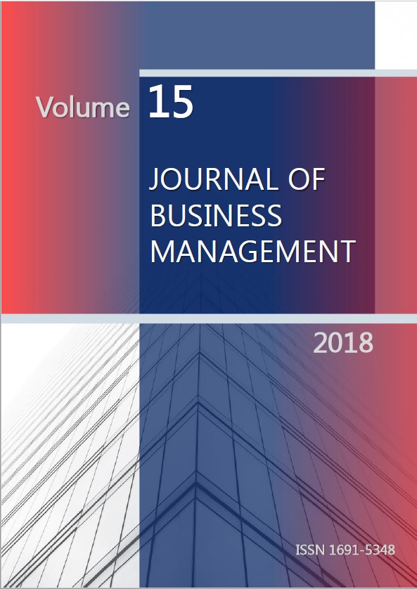 					View Vol. 15 (2018): Journal of Business Management
				